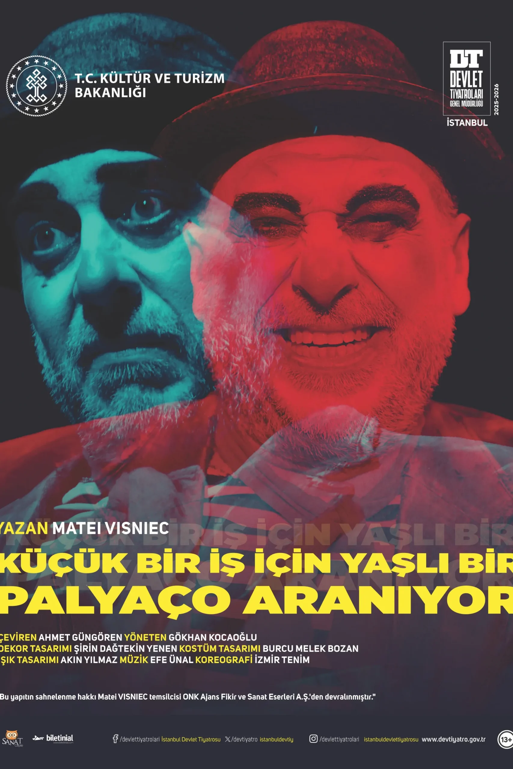 Küçük Bir İş İçin Yaşlı Bir Palyaço Aranıyor